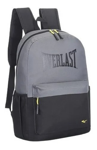 Imagen 3 de 4 de Mochila Urbana Porta Notebook Everlast Deportiva Antirrobo