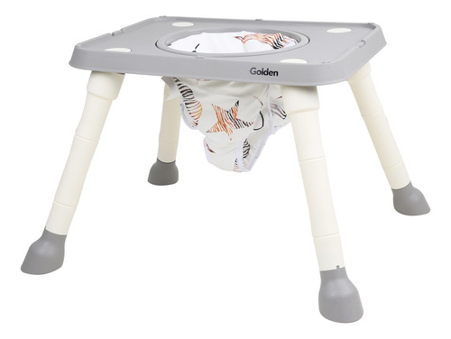 Silla Alta 6 En 1 Golden Multifuncional Color Gris Infanti Golden Gris