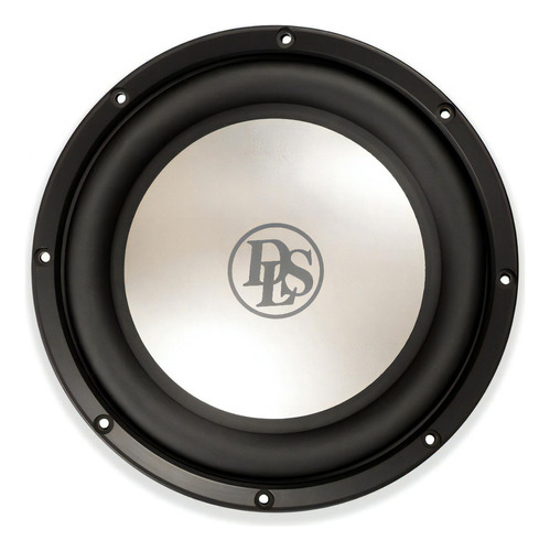 Subwoofer Dls 10  Doble Bobina 300 W Rms 4+4 Ohms 800 W Pico Color Negro