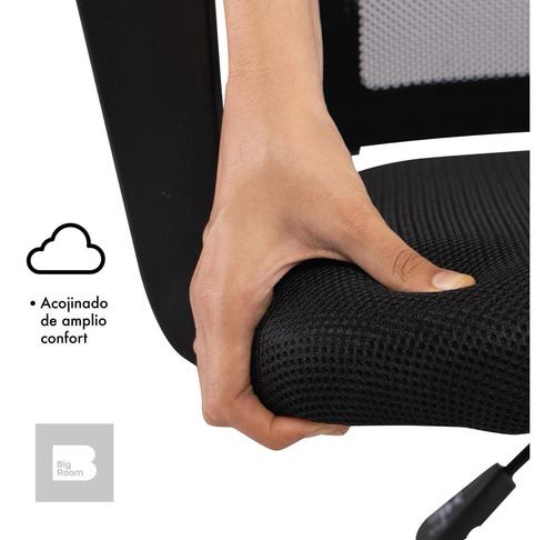 Imagen 6 de 9 de Silla Oficina Ergonómica Apoya Cabezas Brazos Ergonómica