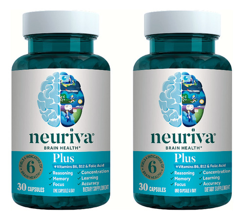 Neuriva Plus Brain Performance (30 Unidades), Suplemento De 