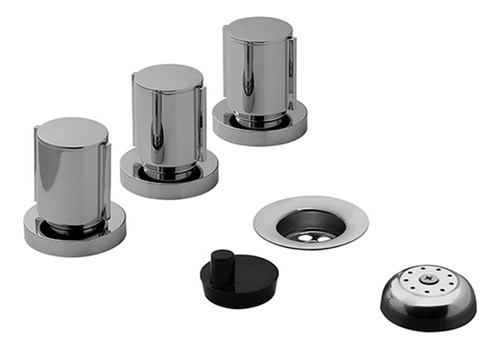 Grifería Fv California Bidet Con Transferencia Cromada Baño