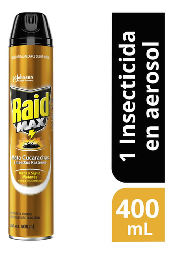 Insecticida En Aerosol Raid Max 400ml