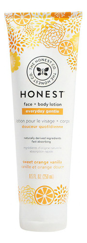  Crema Corporal Y Facial Honest Sweet Orange Vanilla 250 Ml