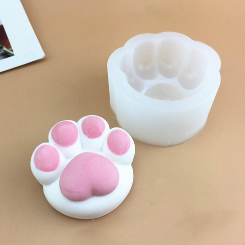 Molde Para Hornear Con Forma De Pata De Gato Molde De Silico