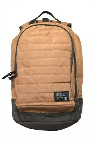 Mochila Zimith Bourta Backpack Beige Notebook