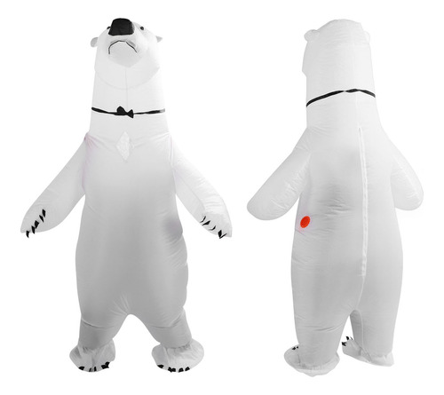 Disfraz De Oso Inflable Inflable Para Navidad