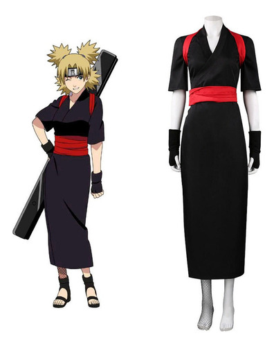 Disfraz Cosplay Naruto Nara Temari Para Mujer