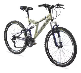 Bicicleta Benotto Montaña Sniper R26 21v. Doble Suspensión Color Dorado Tamaño del cuadro Único