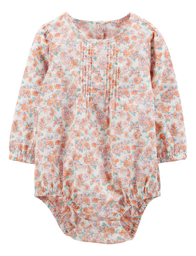 Body Bombachudo De Algodón Diseño Floral Oshkosh 1n010110