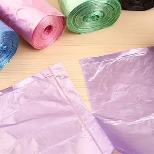 Papelera Portátil Enrollable Colorida, Con Boca Plana, 20 Un
