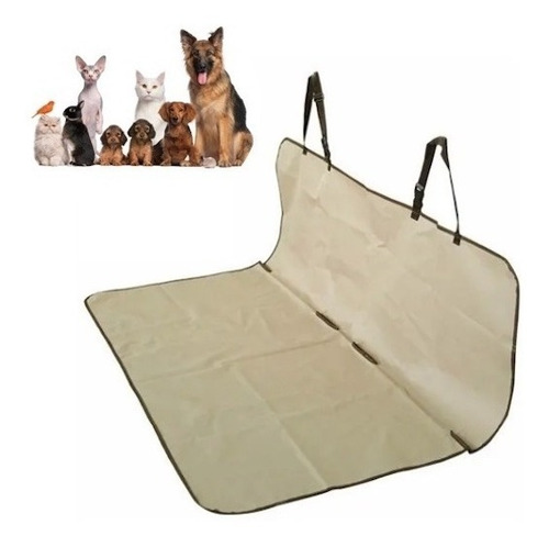 Imagen 1 de 8 de Lona Funda Manta Protectora Cubre Asiento Auto Mascota Perro