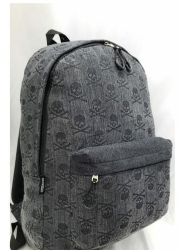Mochila Juvenil Kvn Jeans11 Keuven Original Pirata Caveira
