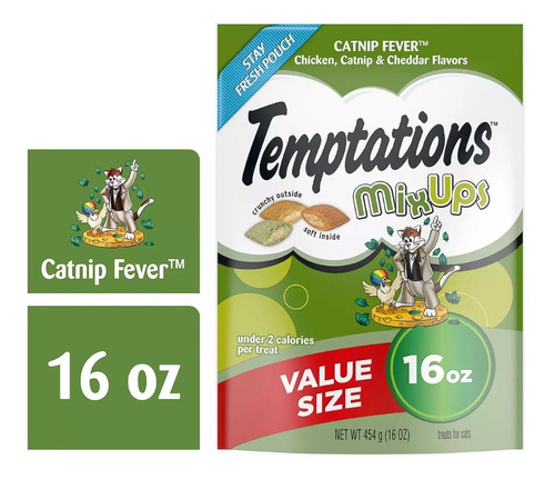 Imagen 3 de 4 de Temptations Alimento Premio Para Gatos (1.36kg) 3 Sabores