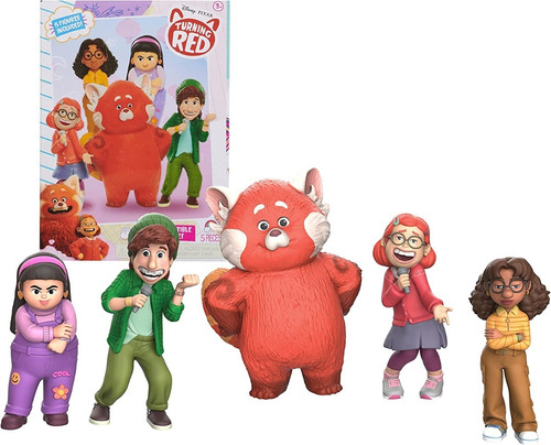 Disney Pixar Turning Red Set De Figuras Mejores Amigas 2022