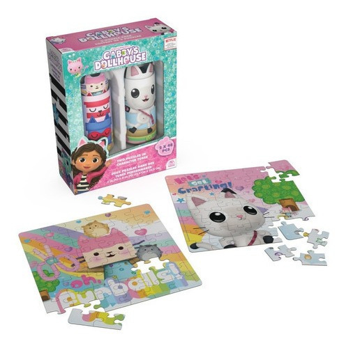 Spin Master Games Rompecabezas De Gabby´s Dollhouse 2x48 Pcs