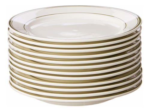 China Gs-16 10  1 2-inch Greenbrier Banda Verde Plato Color