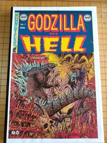 Libro Comic Godzilla Hell Español Pasta Dura