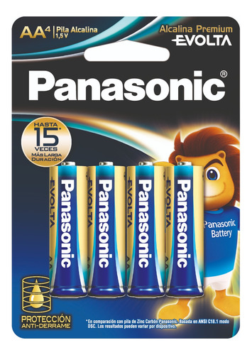 Combo Pilas 12 Aa + 12 Aaa Alcalinas Panasonic Evolta