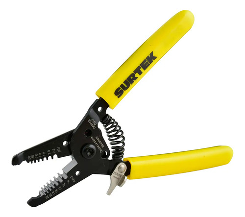Pinza Pelacable 10-22 Awg Multifunción 6'' C/resorte Surtek®
