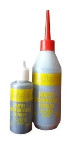 Grafito En Polvo Lubricante Cerraduras Lubritodo 23 Grs X 5u