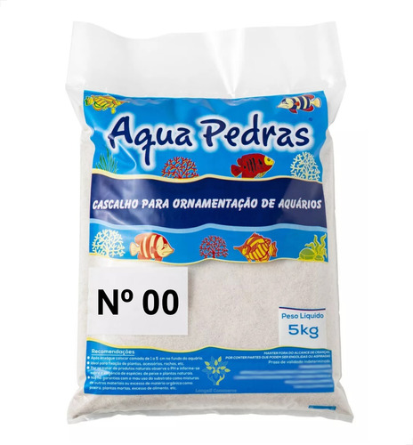 Areia Duna Quartzo N00 Para Aquário Lago Terrário Fonte 5kg