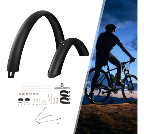 Guardabarros Para Bicicletas Para Bicicletas De 26 Pulgadas