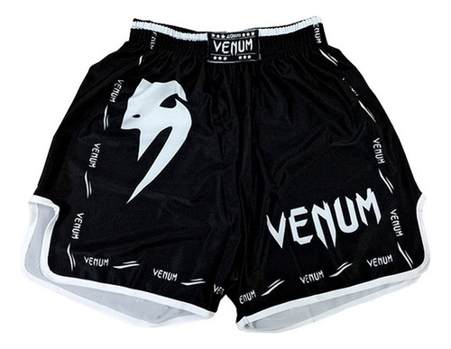 Pantalones Cortos De Entrenamiento De Muay Thai Venom Mma Fi