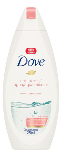 Jabón líquido Dove Anti-Stress Agua Micelar en botella 250 ml