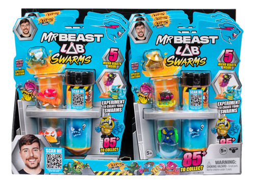 Mrbeast Atomic Series Lab Pack Swarms 5 Piezas Al Azar
