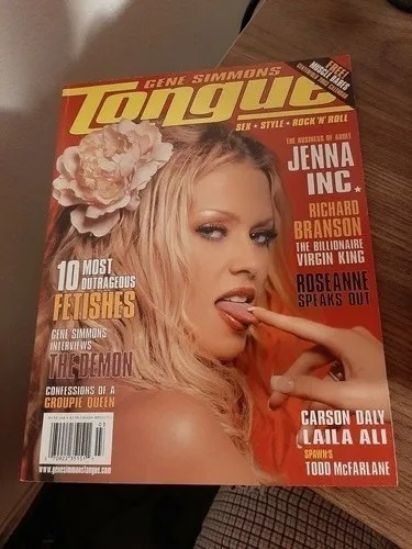 Revista Gene Simmons - Tongue - 2003 - Kiss