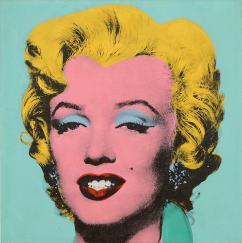 Cuadros- Andy Warhol Obra :marilyn 95x95 Cm.