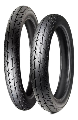 Par Pneus Factor 150 125 Ybr Flashtyre Para Uso C/ Câmara