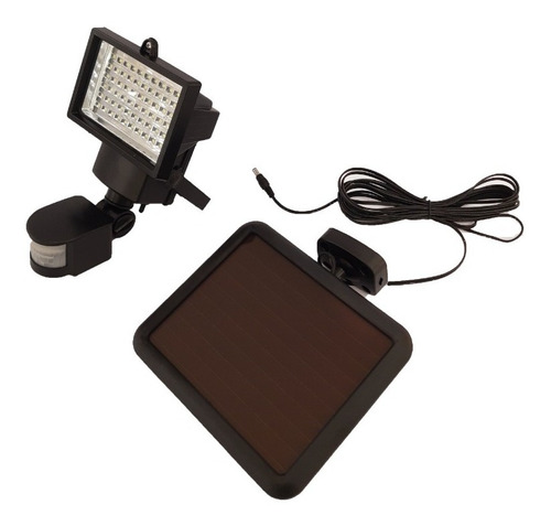 Lampara Led Con Panel Solar Con Cable 5 Mts Ideal Int O Ext