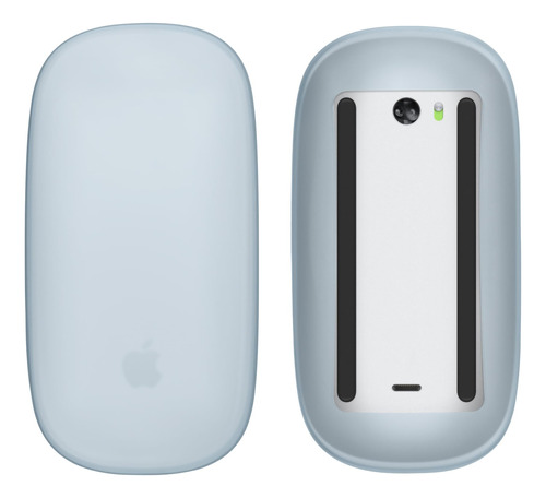 Protector De Silicona Para Apple Magic Mouse 1/2 Azul Claro
