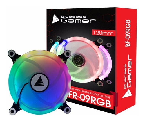 Fan Cooler Rgb Bfr-09rgb Bluecase 3unid.