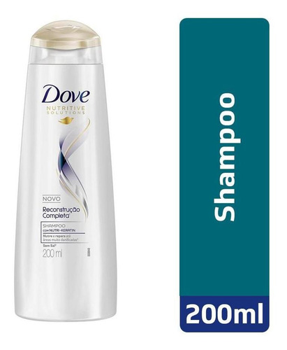 Shampoo Dove Reconstrução Completa 200ml
