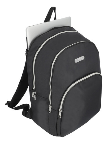 Mochila Notebook Xtrem Kansas 5xt Negro/plateado 15