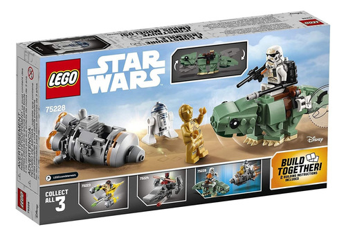 Lego Star Wars: A New Hope Escape Pod Vs. Dewback Microfight