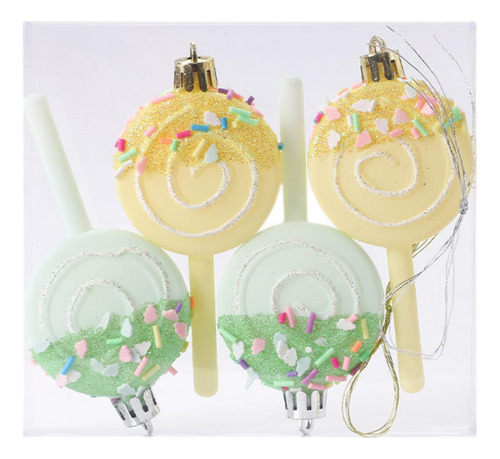 2 Caja De Adornos Colgantes Para Árbol De Navidad, Para