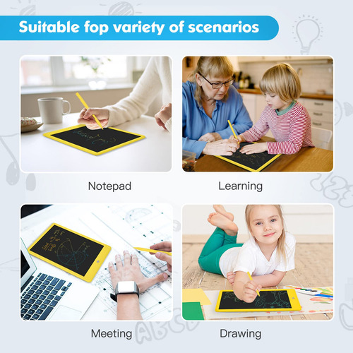 Eb Tableta De Escritura Lcd Pyttur De 10 Pulgadas For Niños,