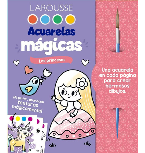 Libro Acuarelas Mágicas: Las Princesas