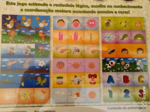 Jogo Autismo E Síndrome De Down Educativo Crianças Cores