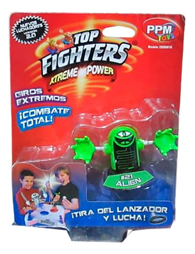 Figura Top Fighters Xtreme Power Set 1 Figura Alien