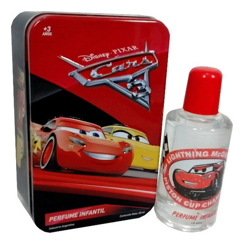 Perfume Infantil En Lata Cars. Dinos