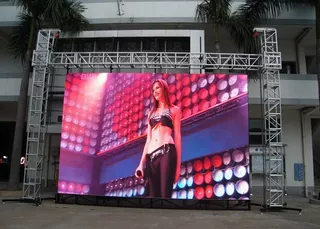 Letrero Pantalla Led P10 100cmx100cm Publicidad Escenario