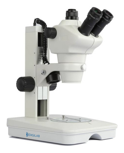 Microscópio Estereoscópio Zoom Placa Eletronica Embrião 106t Cor Branco 110V/220V
