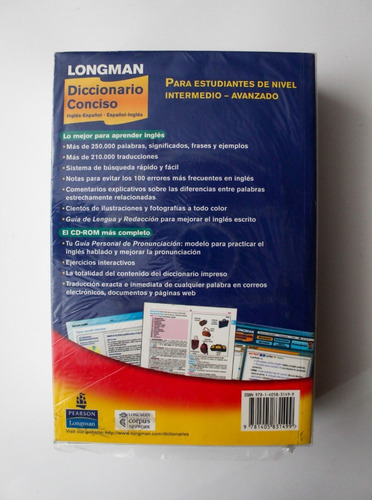 Diccionario Conciso Inglés-español, Español-in Longman Nuevo