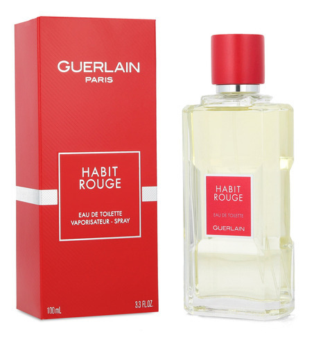 Guerlain Habit Rouge Eau de toilette 100 mL