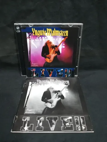 Cd Yngwie Malmsteen Live!! Triplo Japonês 98/ Dr Sin Live
